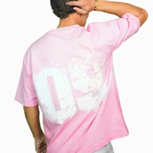 09 PINK OMBRE WASHED T-SHIRT