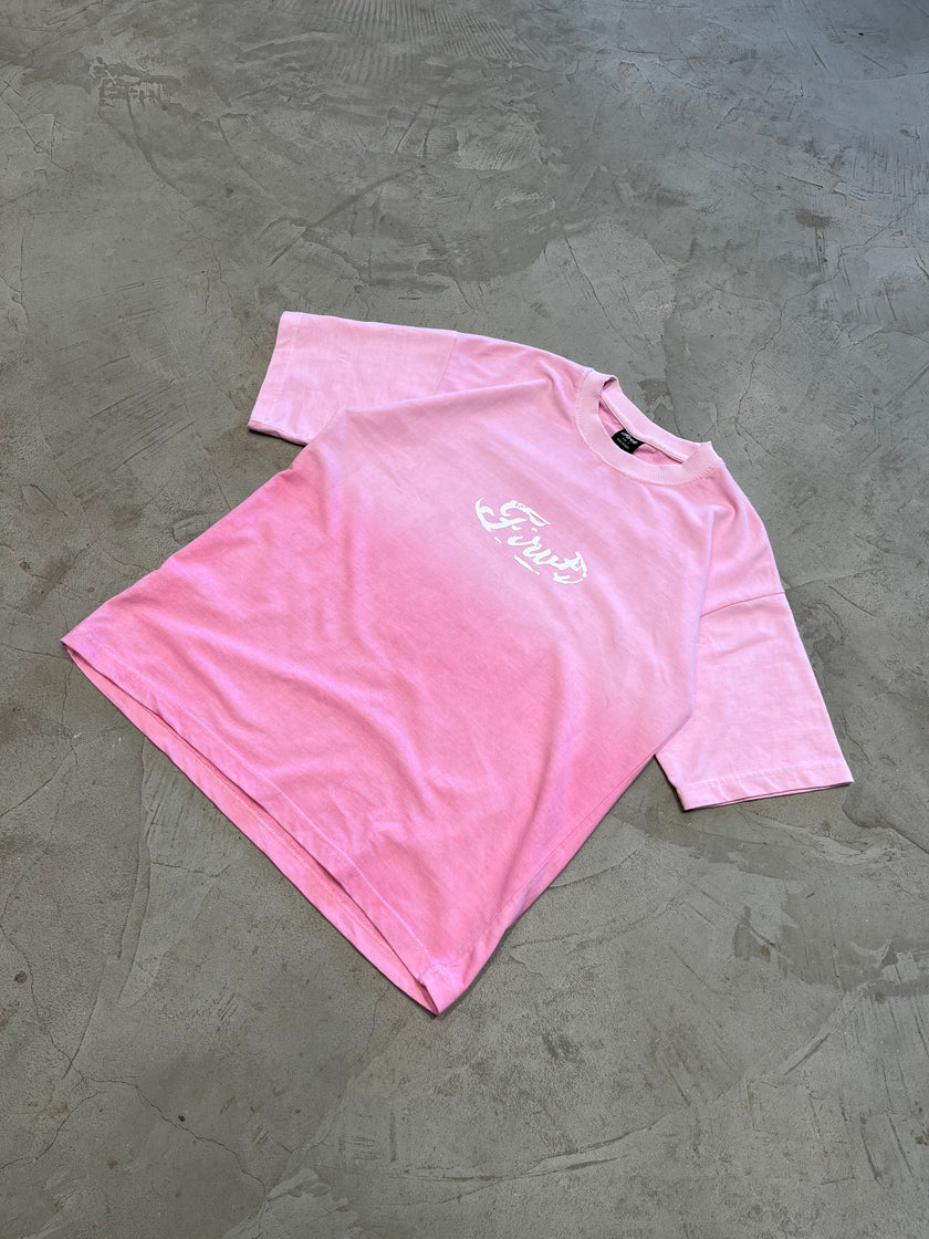 09 PINK OMBRE WASHED T-SHIRT - Image 7