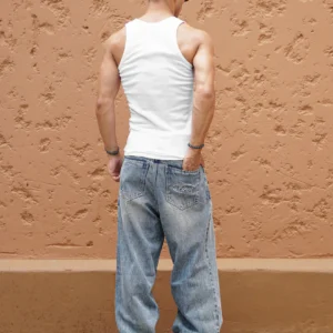 BLUE WASHED DENIM